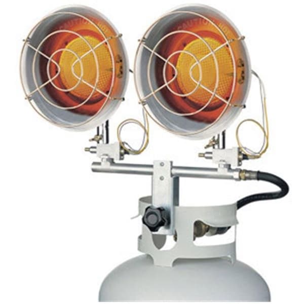 World Marketing Of America DURTT-30CSA Two Saucer LP Tank Top Heater DURTT-30CSA - main